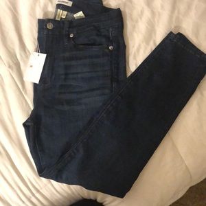 Good American Good waist cropped skinny jeans